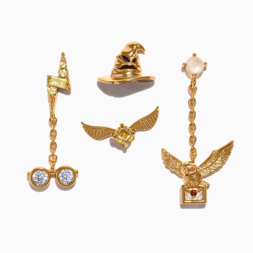 Girls Crew NWOT Harry Potter Back to Hogwarts Earring Set